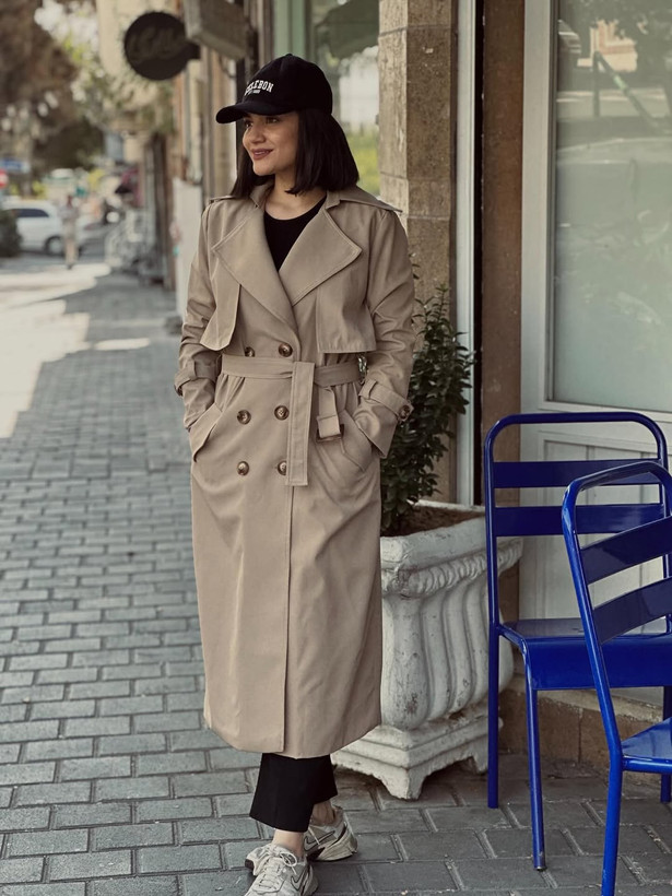 ست ترنچ کت و بارونی مادر دختری مدل لیزا کالکشن پاییز